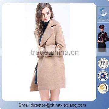 2016 Fashion Plus Size Woolen Winter Coats Woolen Trench Coats