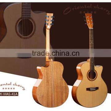 DAddario EXP16 Strings A+ Grade Solid Spruce Takagi Neck Cut- Away Acoustic Guitar