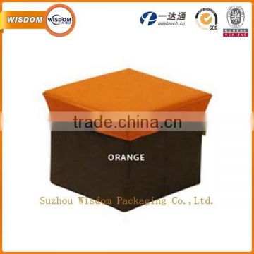 fancy non-woven storage box with lid