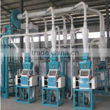 Medium Scale Wheat Flour Equipment,10-15 T/D Wheat Flour Equipment