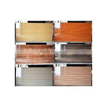 High Glossy UV MDF Board/ Sheet--Flower Design Series ( One Side White Melamine Color,Size : 1220*2440 mm 1220*2800mm photo-2