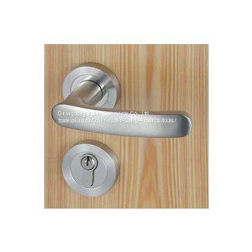 6063 Mortise Cylinder Entry Door Locksets For Room / House ANSI Standard