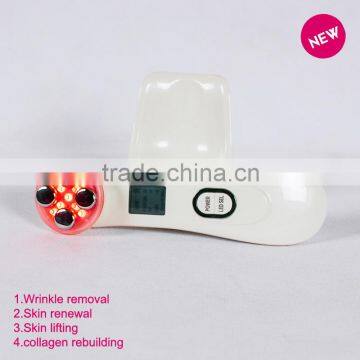 New 9902 Ionic Facial Care Device for Skin Tightening Vibrating Facial Massager With CE,ROHS Approvel photo-3