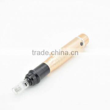Electric Microneedle Derma Roller Pen With Flexible Needle Tip for Skin Rejuvenation