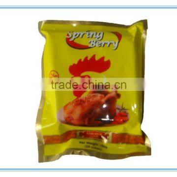 wholesale 100g high quality Chicken Seasoning cube of spring berry brand