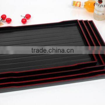 Plastic Rectangular Anti-slip Tray