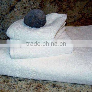 New white hand towel set 100% cotton high quality good for hotel 75*35cm
