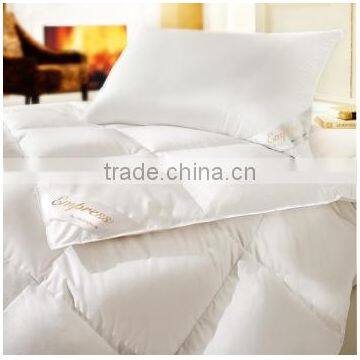 Wholesale Classic 45% white duck down comforter yangzhou wanda luxury feather home textile