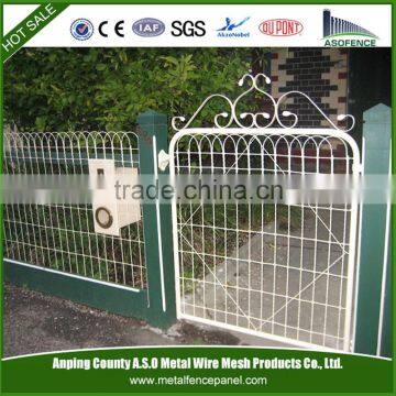 Decorative garden mesh woven wire yard fence