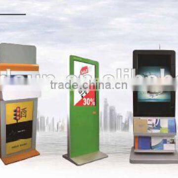 Smart Floor Stand HD 55 Inch Advertising Split Screen Video Player Digital Signage photo-4