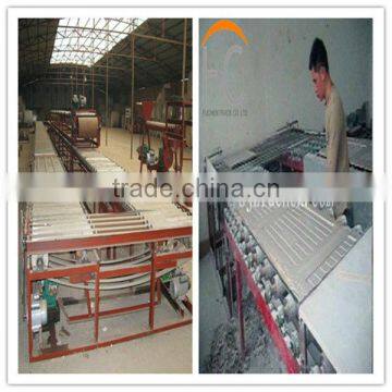 Plaster of paris ceiling board manufacturing machine