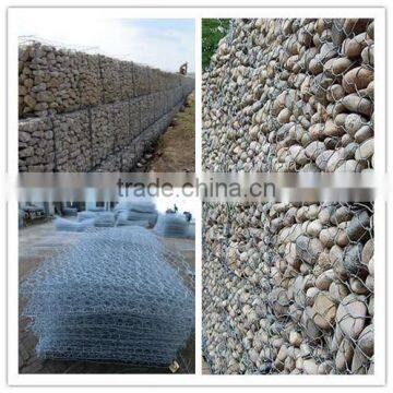 rock basket/gabion basket/hexagonal wire mesh stone box