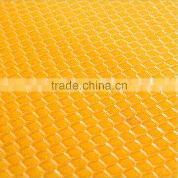 yellow beeswax comb foundation sheet from China exporter