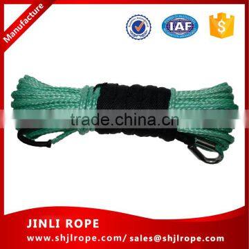 3/16''x100' uhmwpe synthetic winch cord 12 strand braid rope