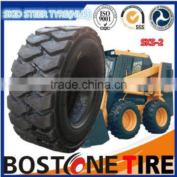 China High Quality Manufacturer Industrial Skid Steer Tires 12x16.5 photo-2