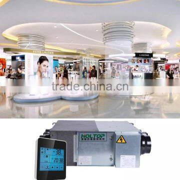 Holtop heat recovery ventilation for mall