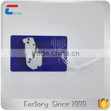 OEM Connected Baggage Luggage Tag With Transparent Rope photo-5