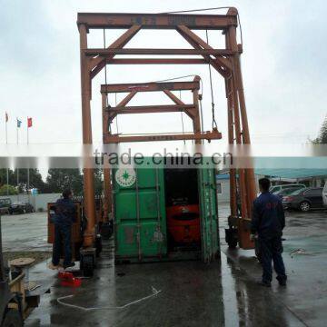 40 Ton mast mobile container crane for transportation