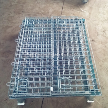 Rolling Metal Storage Cage