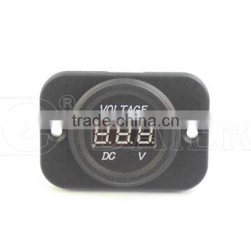 Marine Waterproof 12V-24V Car Cigarette Lighter Voltmeter Power Outlet Socket photo-2