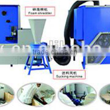 polyester fiber mixing and filling machine for sofa