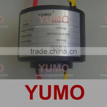 SR3899-12 through bore slip ring 12 rings