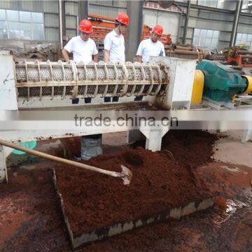 High moisture content coco peat dewatering machine/coco pith dehydrator from China