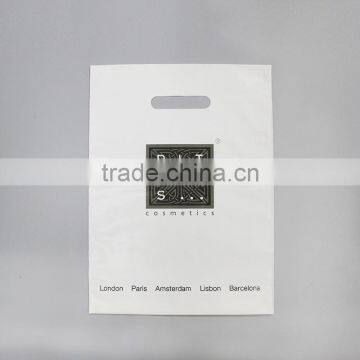 Clear Plastic Shopping Bags Logo Printing Die Cut Bag With Handle,die Cut Handle Plastic Bag photo-4