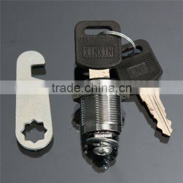 Silver Tone 20mm Stainless Steel Gift CAM Lock With 2 Keys for Cabinet Mailbo Drawer Cupboard Locker YG photo-2