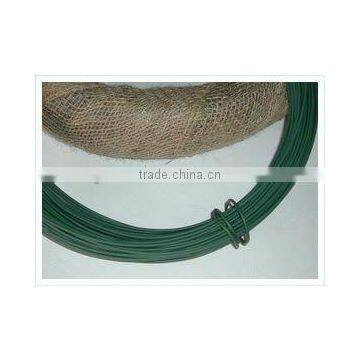 Various Colors of green PVC Coated tie Wire ISO certificate