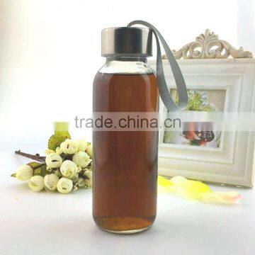 New Design Elegant Transparent 500ml Wine Glass Bottle photo-2