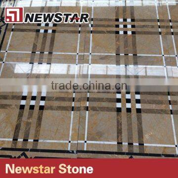 Newstar natural marble mosaic floor