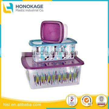 Custom Order Plastic Stocked Storage Box, High Quality Storage Container