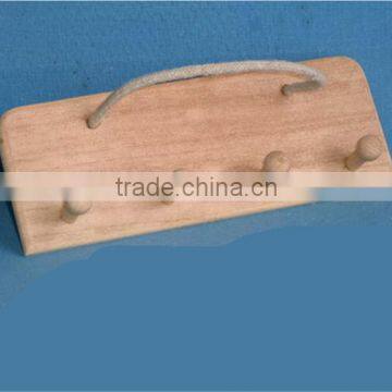 Antique Unfinished Wooden Wall Coat Hook Wholesale photo-3