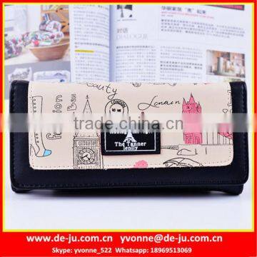 City Printing Long Wallet Hand Purse