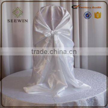 Home Textile Colorful Satin Wrinkled Chair Cover photo-2