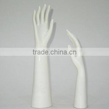 Custom resin fashion hand shape store display