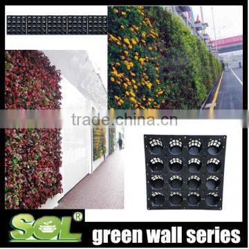 2016 new garden supply wedding flower wall outdoor pots