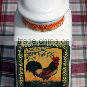 Canister, Ceramic Canister, Canister With Iron Seal photo-2