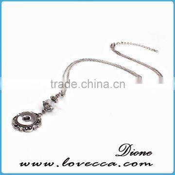 2016 Fashion New Charm Necklace Snap Button Pendant Necklace Changable Snap Button Necklace photo-6