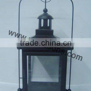Cheap Personalized Hot Spinning Silver Metal Candle Holder Lantern photo-2