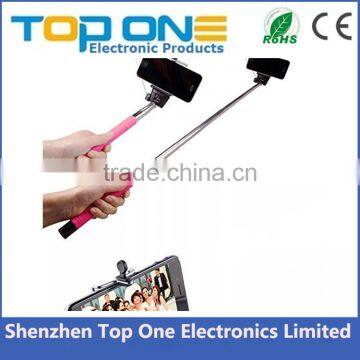 New Products 2016 Innovative Product Cable Take Pole Selfie Stick photo-6