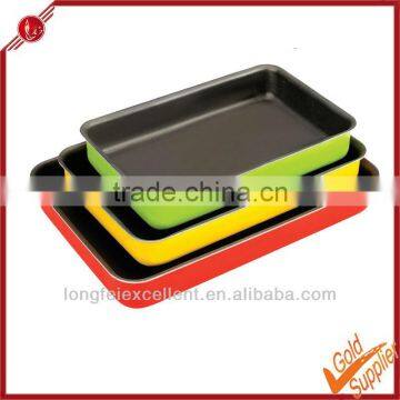 Color ovenware aluminum bakeware sets new hot sales silicon bakeware