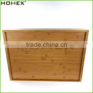 Bamboo Kitchen Vintage Bread Box Homex-BSCI photo-2