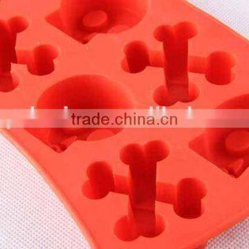 Skull Design Silicone Ice Cube Mold Creative Silicone Ice Cube Tray photo-2