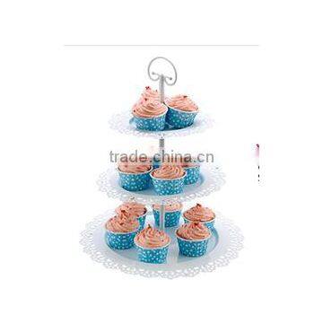 Cup Cake /Dessert /Fruit Tree Plate---- 3 Tiers--detachable 13'x16.5'