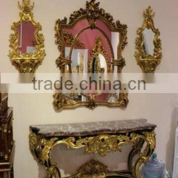 Living Room Palace Style Decorative Wall Mirror FA-025P-01 photo-4