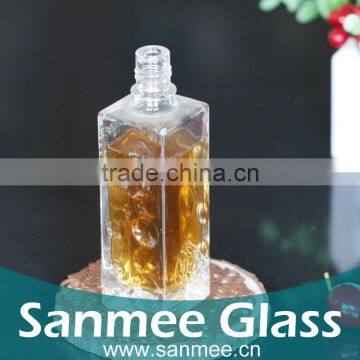 Supplies Cheap Glass Bottles 81ml Transparent Glass Bottle For Perfume