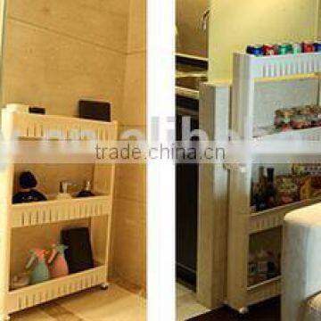 Plastic Hand Push Storage Car/shelves photo-2