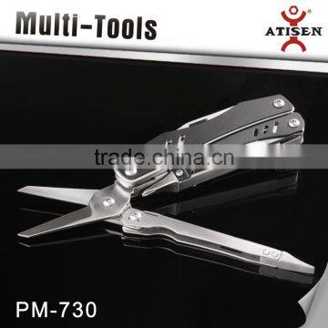Unique Design Outdoor Camping Multi Functional Tools Folding Pliers Knife 6 In 1 photo-2